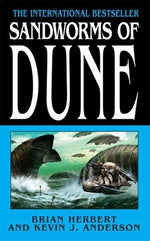 Book cover for Sandworms of Dune