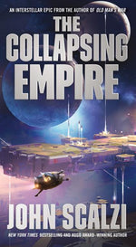 Book cover for The Collapsing Empire