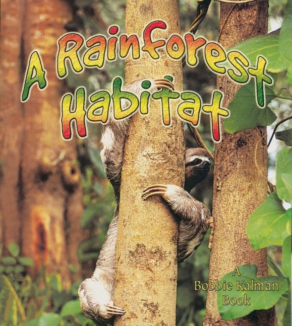 Book cover for A Rainforest Habitat