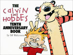 Book cover for Calvin and Hobbes Tenth Anniversary Book
