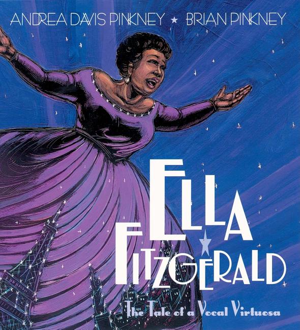Book cover for Ella Fitzgerald: The Tale of a Vocal Virtuosa