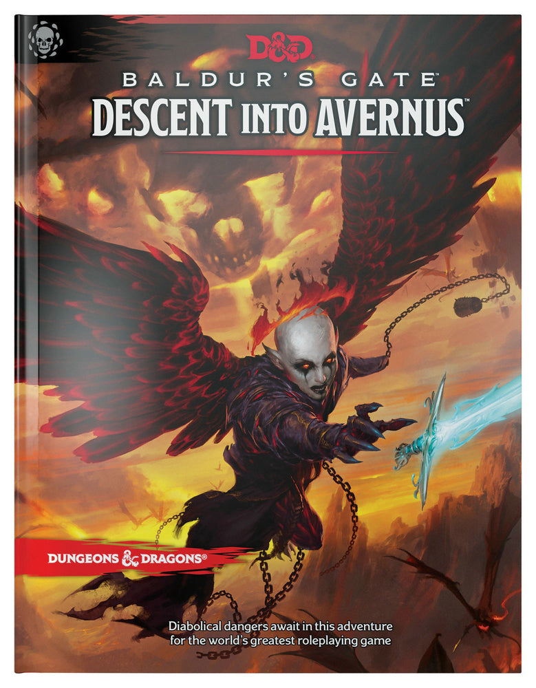 Book cover for Dungeons & Dragons Baldur's Gate: Descent Into Avernus Hardcover Book (D&d Adventure)