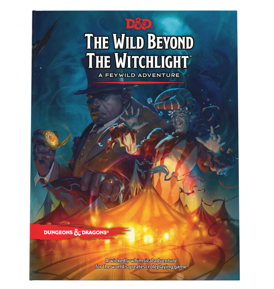 Book cover for The Wild Beyond the Witchlight: A Feywild Adventure (Dungeons & Dragons Book)