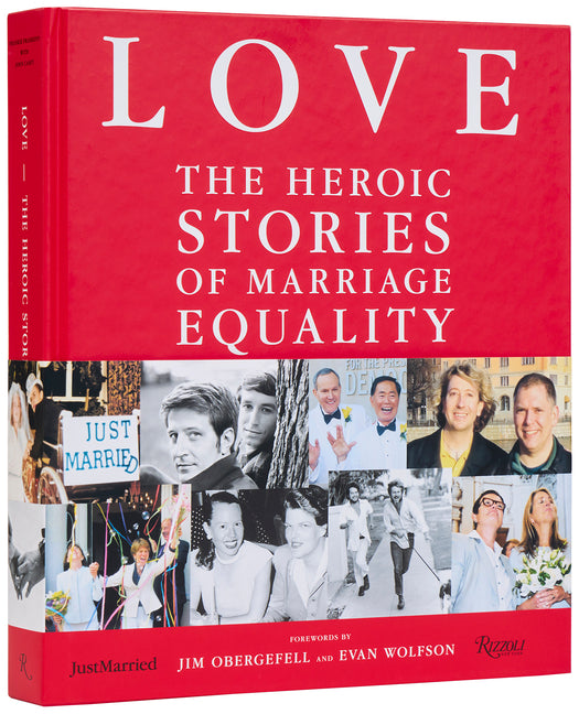 Book cover for Love: The Heroic Stories of Marriage Equality