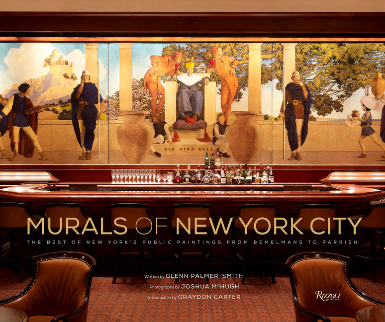 Book cover for Murals of New York City: The Best of New York's Public Paintings from Bemelmans to Parrish