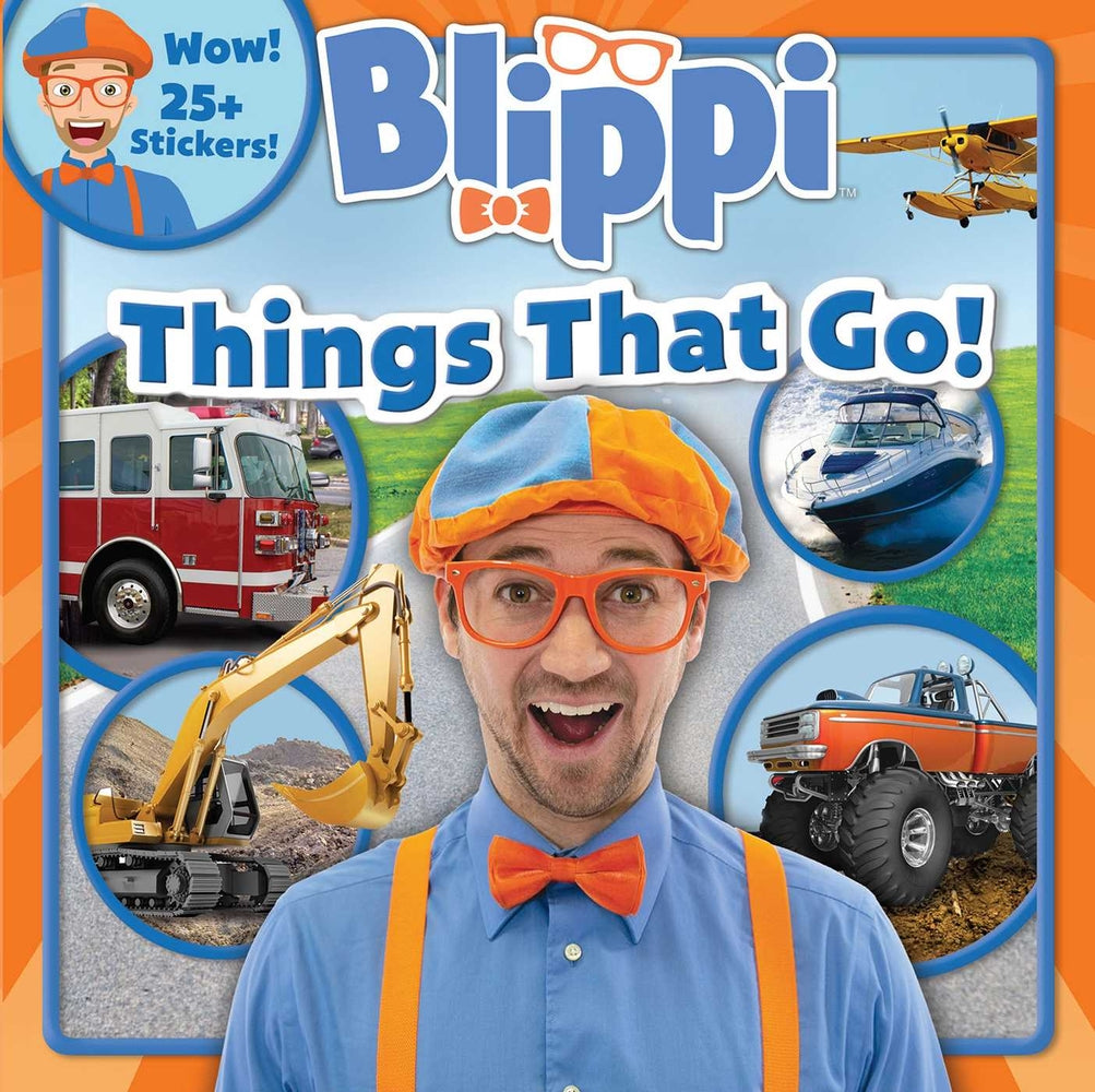 Book cover for Blippi: Things That Go!