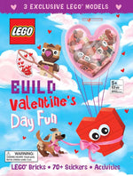 Book cover for Lego Books: Build Valentine's Day Fun!