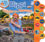 Book cover for Blippi: Vehicles Are Awesome!
