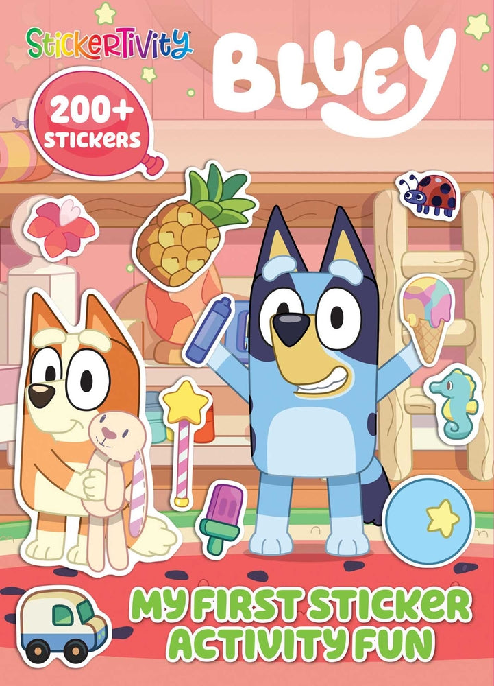 Book cover for Bluey: Stickertivity: My First Sticker Activity Fun