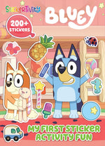 Book cover for Bluey: Stickertivity: My First Sticker Activity Fun