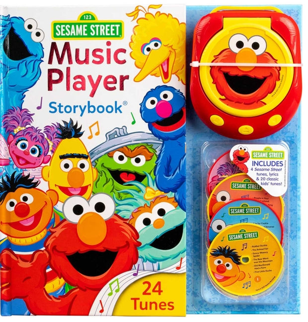Book cover for Sesame Street Music Player Storybook