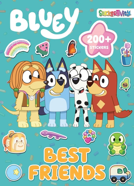 Book cover for Bluey Stickertivity: Best Friends