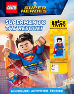 Book cover for Lego DC Super Heroes: Superman to the Rescue!