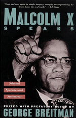 Book cover for Malcolm X Speaks: Selected Speeches and Statements