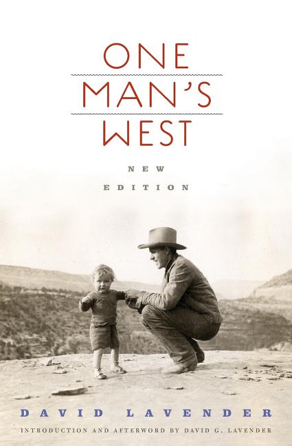 Book cover for One Man's West