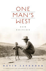Book cover for One Man's West
