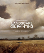 Book cover for Elements of Landscape Oil Painting: Techniques for Rendering Sky, Terrain, Trees, and Water