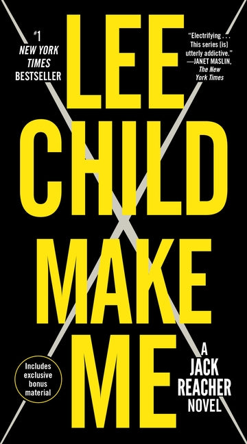 Book cover for Make Me (with Bonus Short Story Small Wars): A Jack Reacher Novel