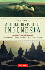 Book cover for Brief History of Indonesia: Sultans, Spices, and Tsunamis: The Incredible Story of Southeast Asia's Largest Nation (Edition, First Edition, First)