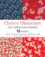 Book cover for Cherry Blossoms Gift Wrapping Papers - 12 Sheets: 18 X 24 Inch (45 X 61 CM) Wrapping Paper