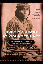 Book cover for Bury My Heart at Wounded Knee: An Indian History of the American West