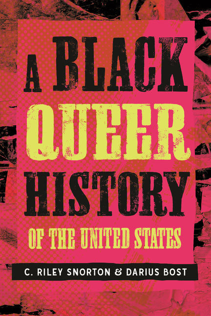 Book cover for Black Queer History of the United States