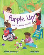 Book cover for Purple Up!: We Salute Our Friends
