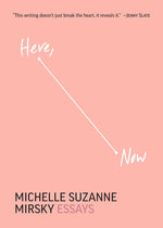 Book cover for Here, Now: Essays