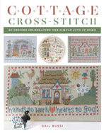 Book cover for Cottage Cross-Stitch: 20 Designs Celebrating the Simple Joys of Home