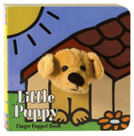 Book cover for Little Puppy: Finger Puppet Book: (Puppet Book for Baby, Little Dog Board Book)