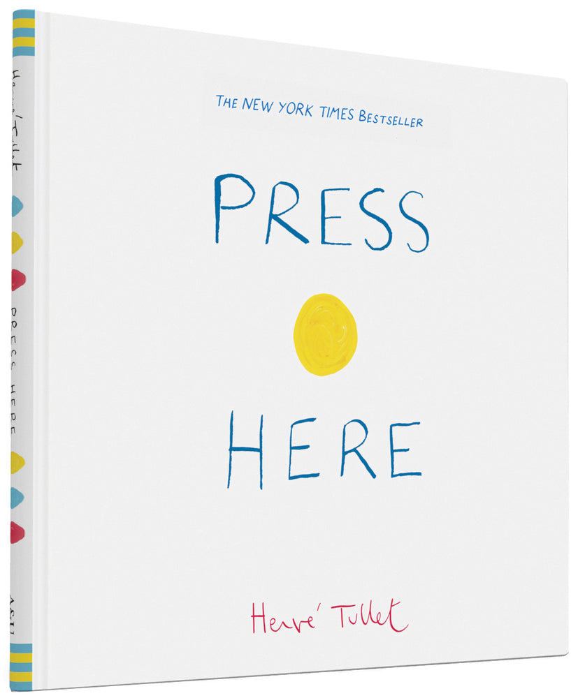 Book cover for Press Here: Board Book Edition