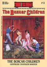 Book cover for The Boxcar Children