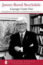 Book cover for Courage Under Fire: Testing Epictetus's Doctrines in a Laboratory of Human Behavior