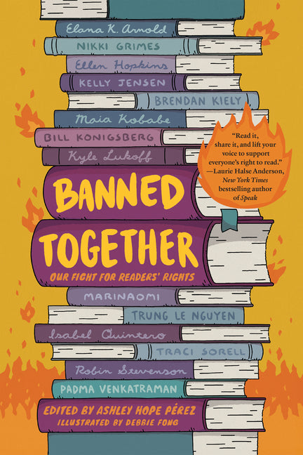 Book cover for Banned Together: Our Fight for Readers' Rights