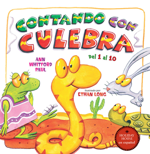 Book cover for Contando Con Culebra: de 1 a 10 En Español