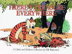 Book cover for There's Treasure Everywhere: A Calvin and Hobbes Collection Volume 15