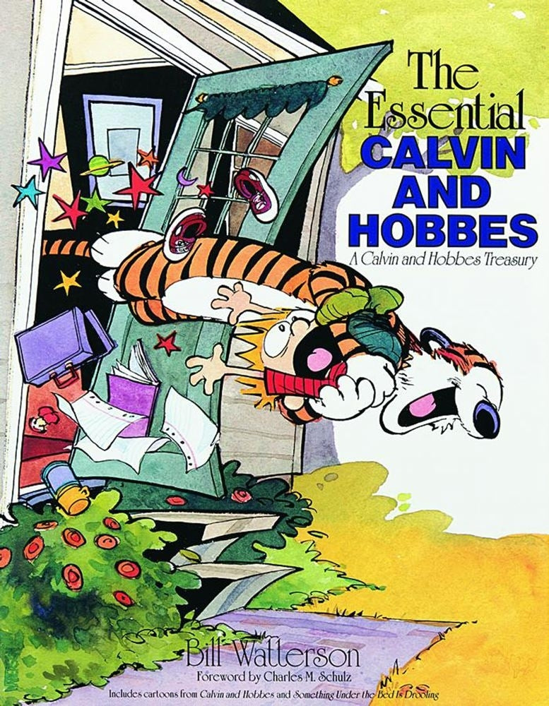 Book cover for The Essential Calvin and Hobbes: A Calvin and Hobbes Treasury
