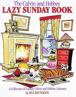 Book cover for The Calvin and Hobbes Lazy Sunday Book: A Collection of Sunday Calvin and Hobbes Cartoons Volume 4