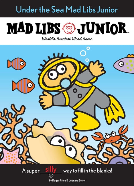 Book cover for Under the Sea Mad Libs Junior