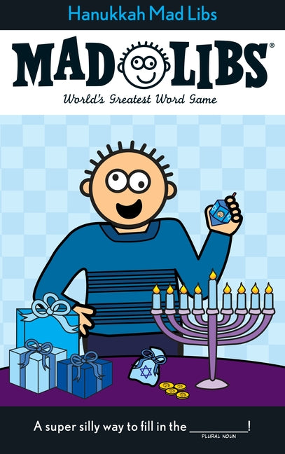 Book cover for Hanukkah Mad Libs: World's Greatest Word Game