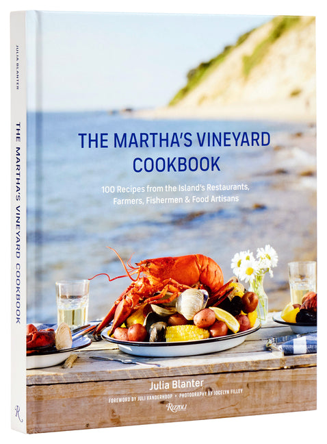 Book cover for Martha's Vineyard Cookbook: 100 Recipes from the Island's Restaurants, Farmers, Fishermen & Food Artisans