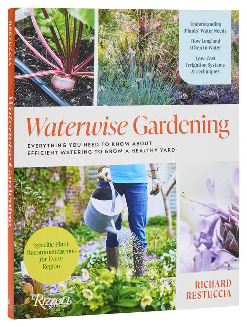 Book cover for Waterwise Gardening: Everything You Need to Know about Efficient Watering to Grow a Healthy Yard