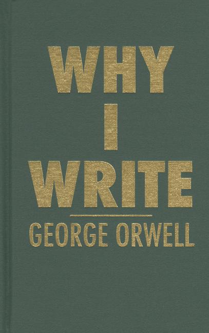 Book cover for Why I Write