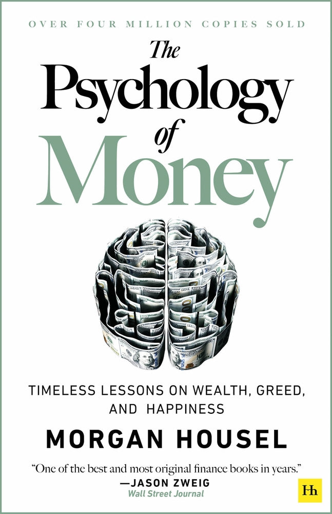 Book cover for The Psychology of Money: Timeless Lessons on Wealth, Greed, and Happiness