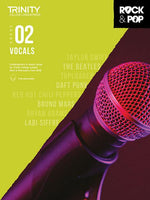 Book cover for Trinity Rock & Pop 2018 Vocals: Grade 2