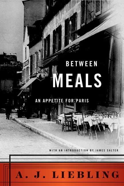 Book cover for Between Meals: An Appetite for Paris