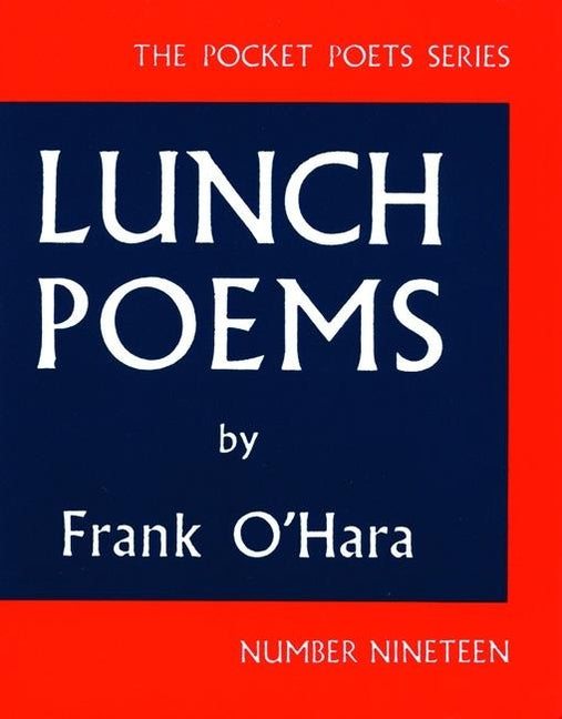 Book cover for Lunch Poems