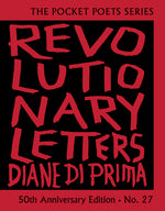 Book cover for Revolutionary Letters: 50th Anniversary Edition: Pocket Poets Series No. 27