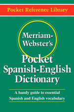 Book cover for Merriam-Webster's Pocket Spanish-English Dictionary