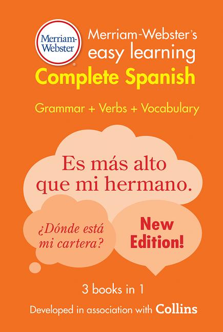 Book cover for Merriam-Webster's Easy Learning Complete Spanish